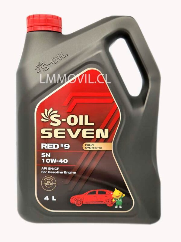 S-OIL 10W-40 RED 9