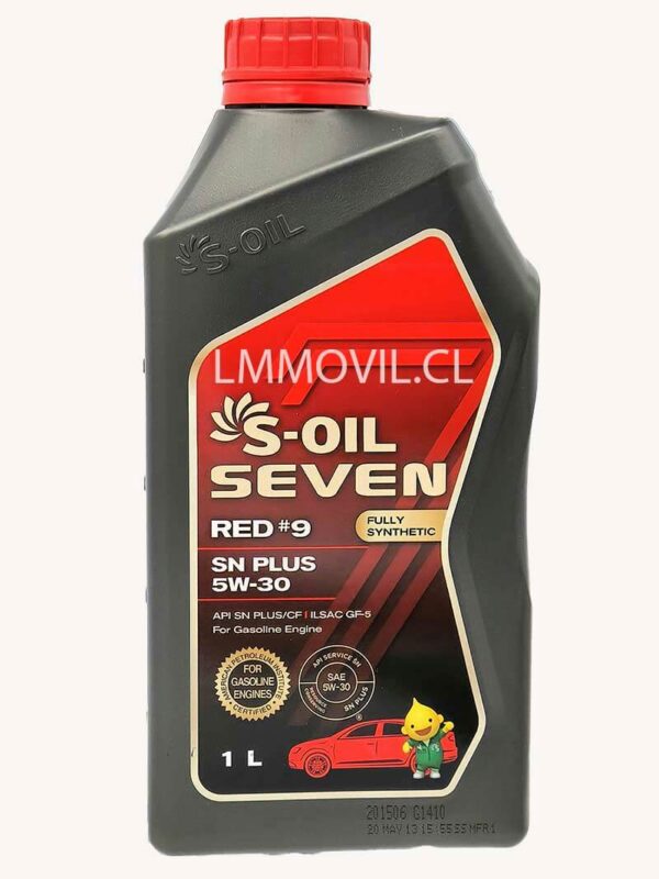 S-OIL 5W-30 RED 9